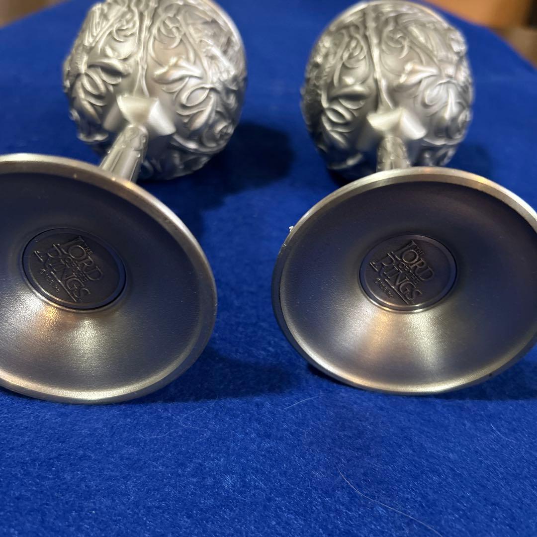 希少ロード・オブ・ザ・リング ピューター製ゴブレット ノーブルコレクション