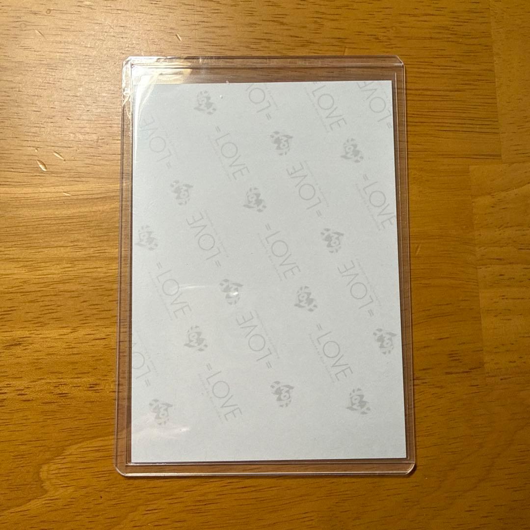 イコラブ 大場花菜 生写真 アリツ2025 黒衣装 直筆 ヒキ