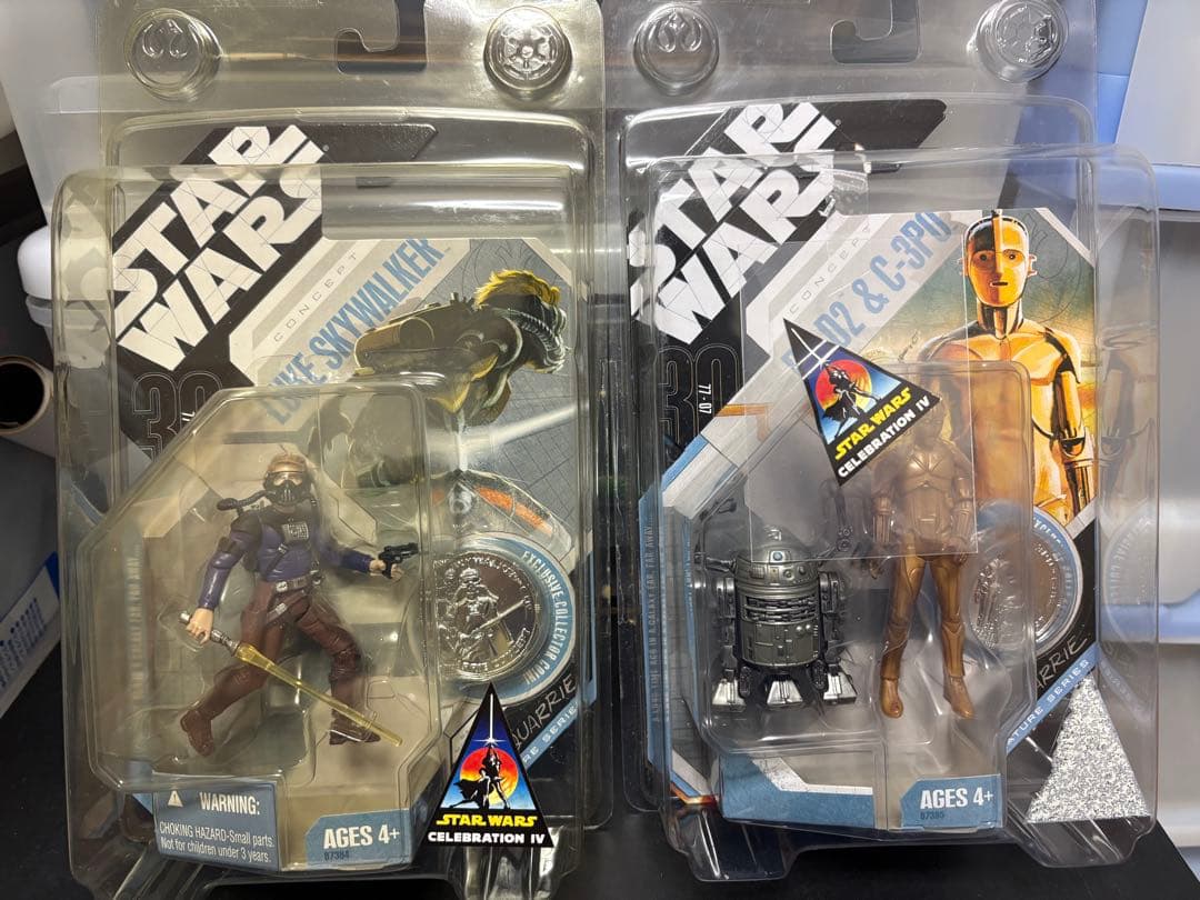 スターウォーズ　コンセプト　ルークR2-D2 /C-3PO ヨーダ/オビワン