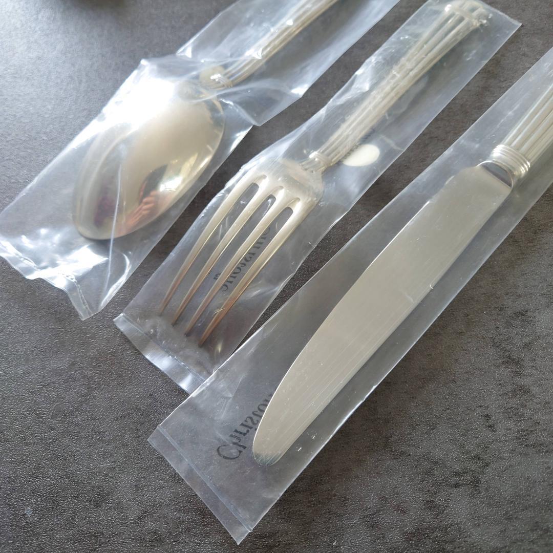 クリストフル アリア スターリングシルバー 925 テーブルサイズ 未開封 3点