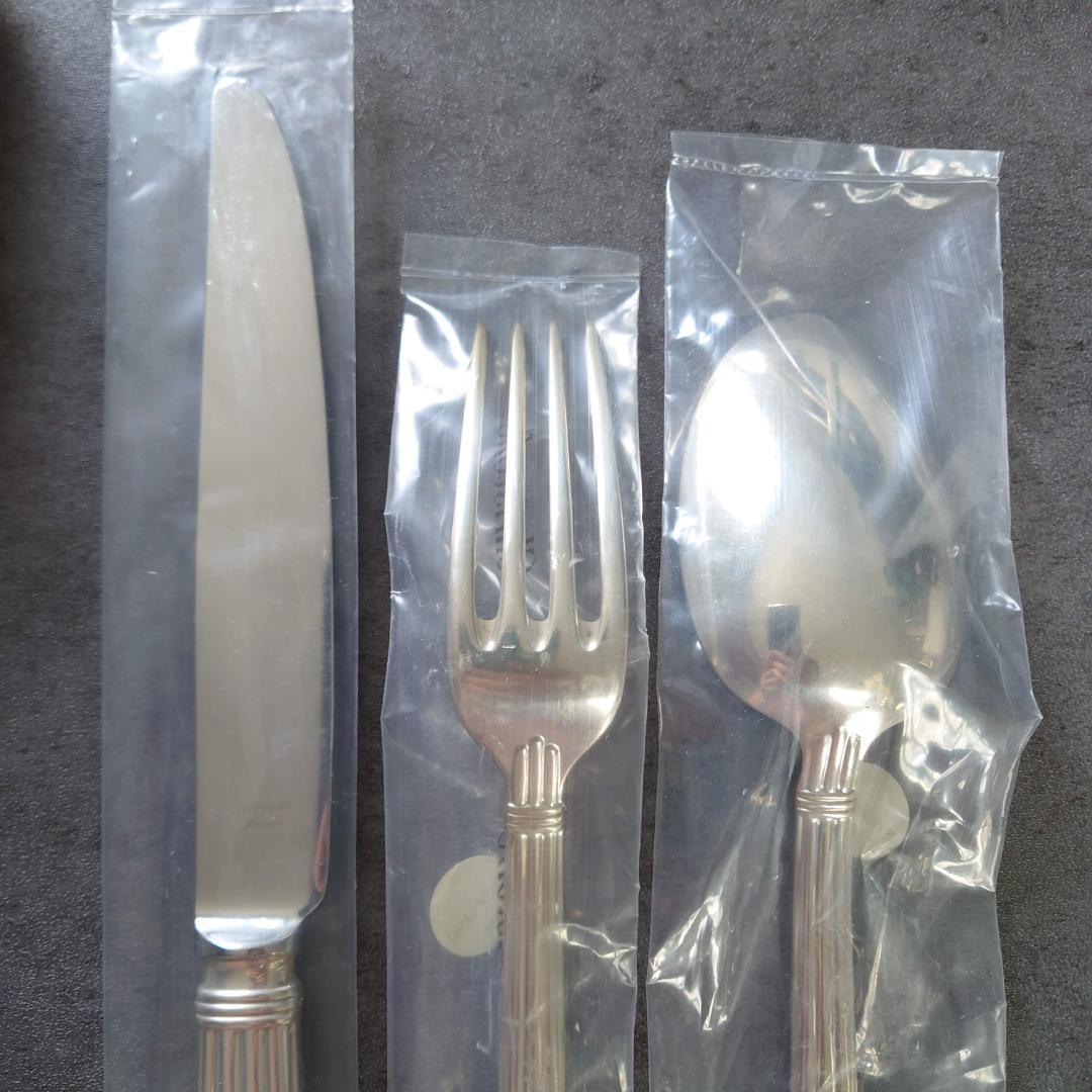 クリストフル アリア スターリングシルバー 925 テーブルサイズ 未開封 3点