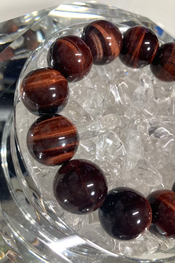 天然石　タイガーアイ　ブレスレット　２本　セット