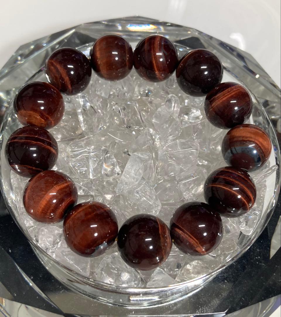 天然石　タイガーアイ　ブレスレット　２本　セット