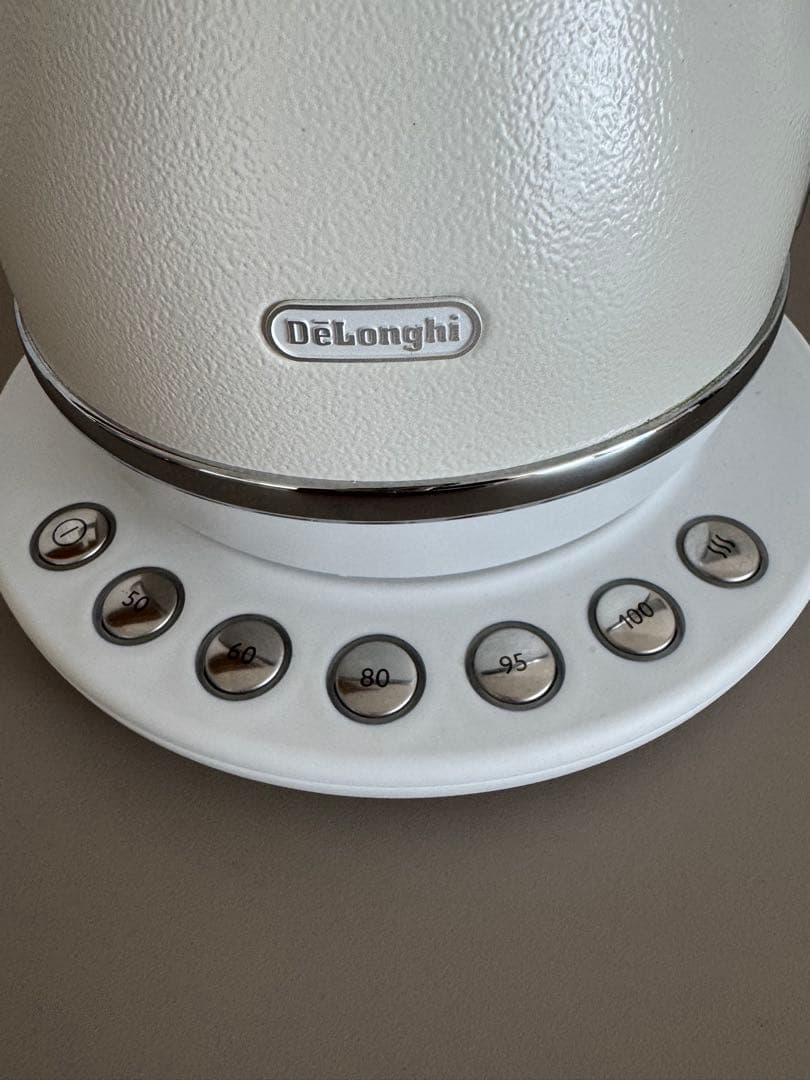 DeLonghi KBOE1230J 電気ケトル ホワイト