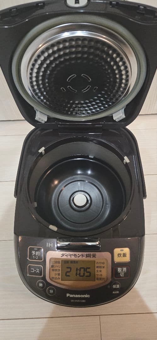 Panasonic IH ジャー炊飯器 ブラウン SR-HVD1080