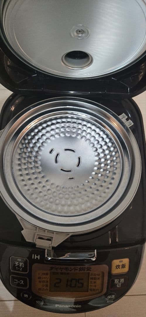 Panasonic IH ジャー炊飯器 ブラウン SR-HVD1080