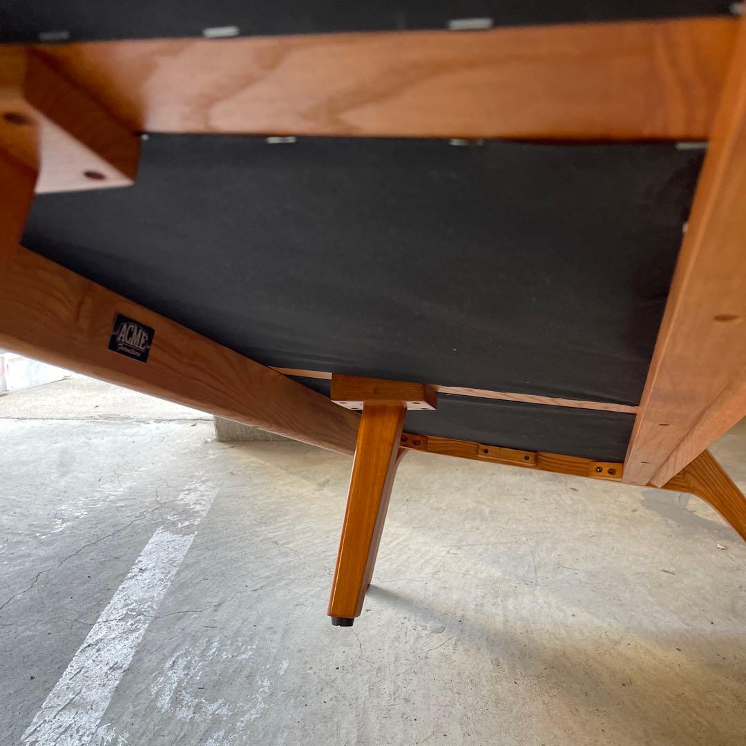 極美品　ACME Furniture ウィッカーラウンジ　3Pソファ