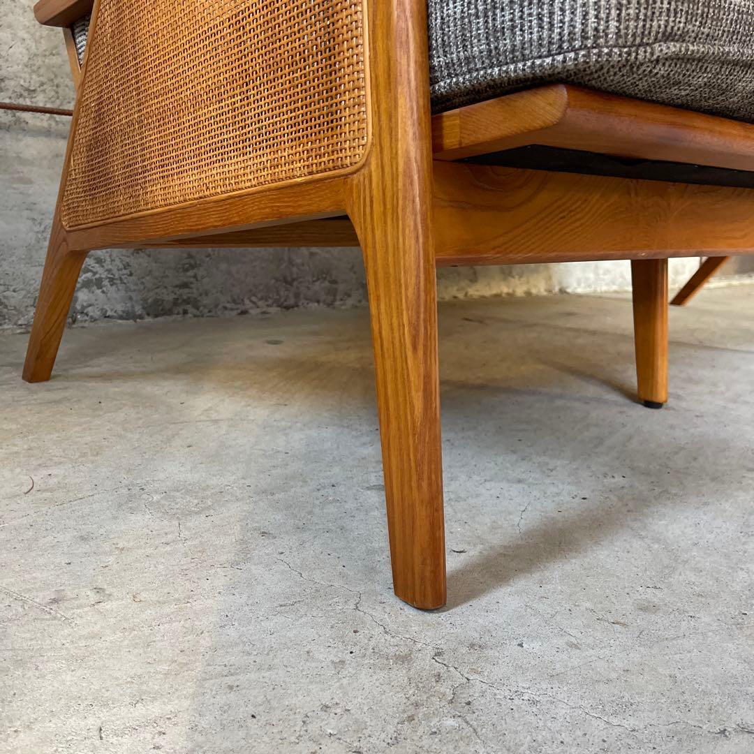 極美品　ACME Furniture ウィッカーラウンジ　3Pソファ