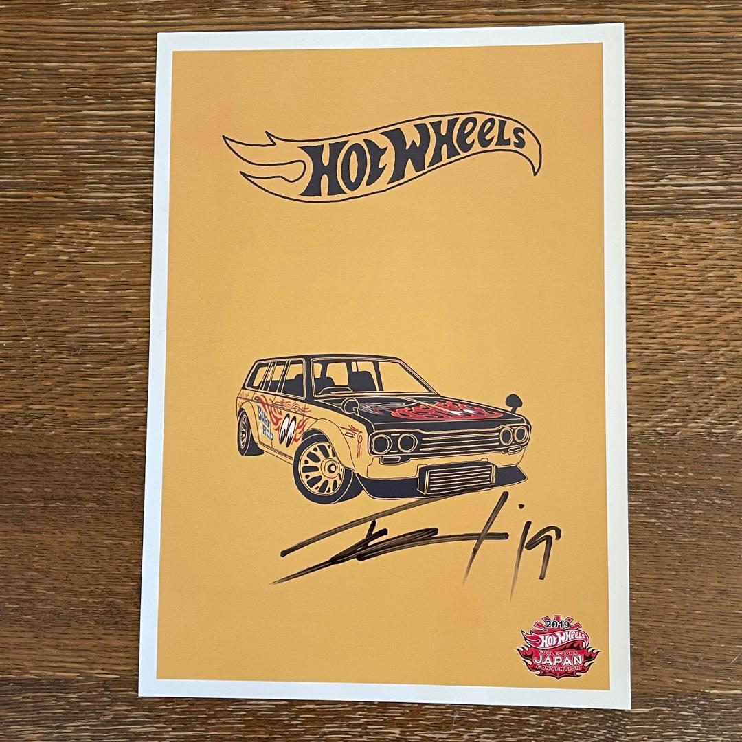 ホットウィール ジャパン コンベンション 2019 直筆サイン ダットサン