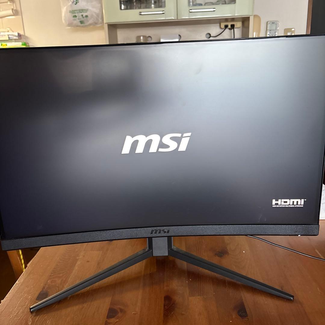 MSI 湾曲ゲーミングモニター　 G24C4 E2 23.6インチ