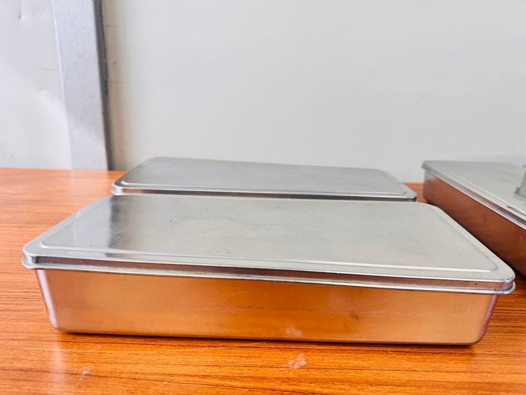 業務用 ステンレスバット フタ付き 5点セット EBM含む 中古