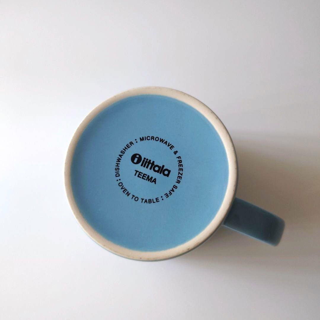 ティーマ　ライトブルー　プレート21cm17cm　マグカップ　ボウル　イッタラ