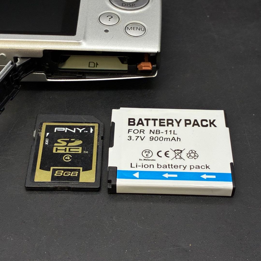 【動作確認済み】Canon IXY 170 コンパクト デジタルカメラ　シルバー