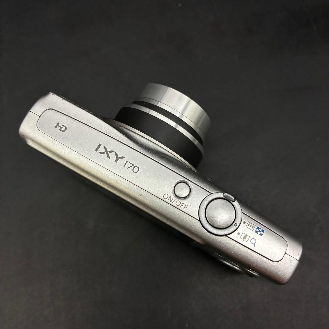 【動作確認済み】Canon IXY 170 コンパクト デジタルカメラ　シルバー