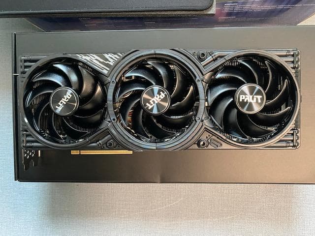 【動作確認のみ】PALIT GEFORCE RTX5080 GAMINGPRO