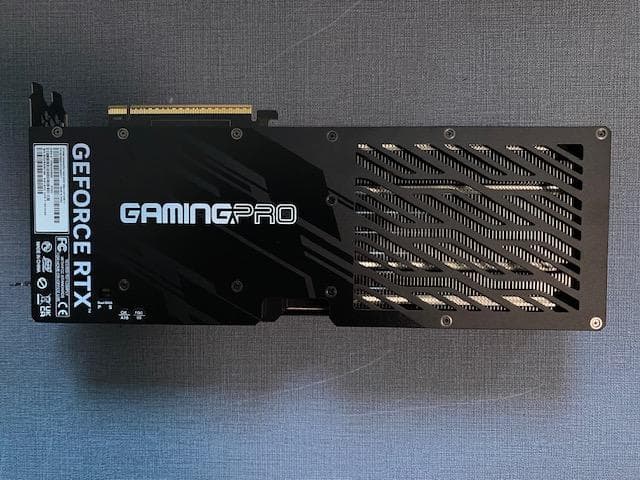 【動作確認のみ】PALIT GEFORCE RTX5080 GAMINGPRO