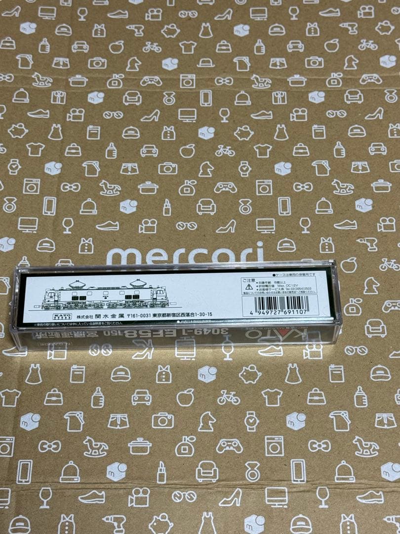 3049-1 EF58 150 宮原運転所　模型