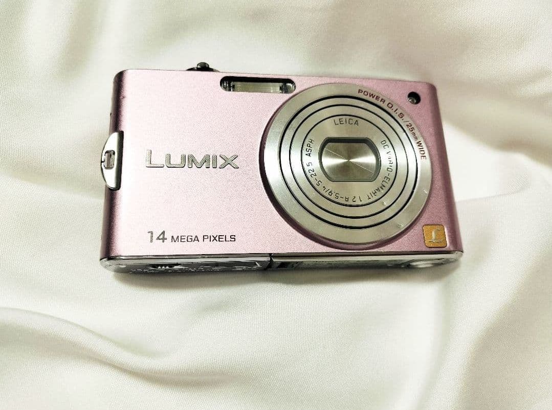 【動作確認済】Panasonic DMC-FY66 ピンク デジカメ　エモい
