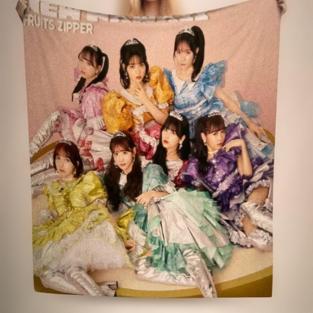 フルーツジッパー　ブランケット