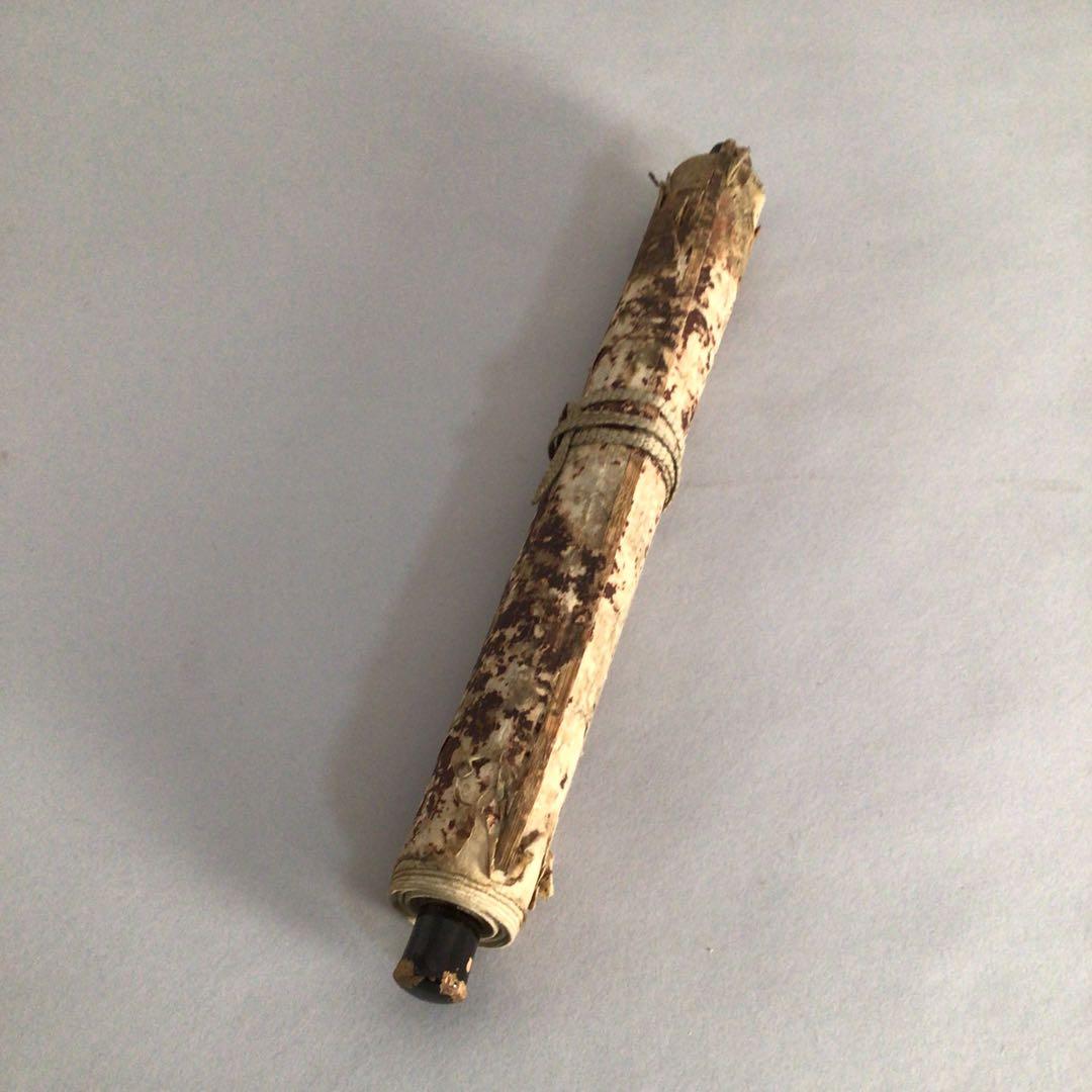 No3368 巻子装　古書　奉納東林寺象通図　巻物　目録　資料　江戸期　送料無料