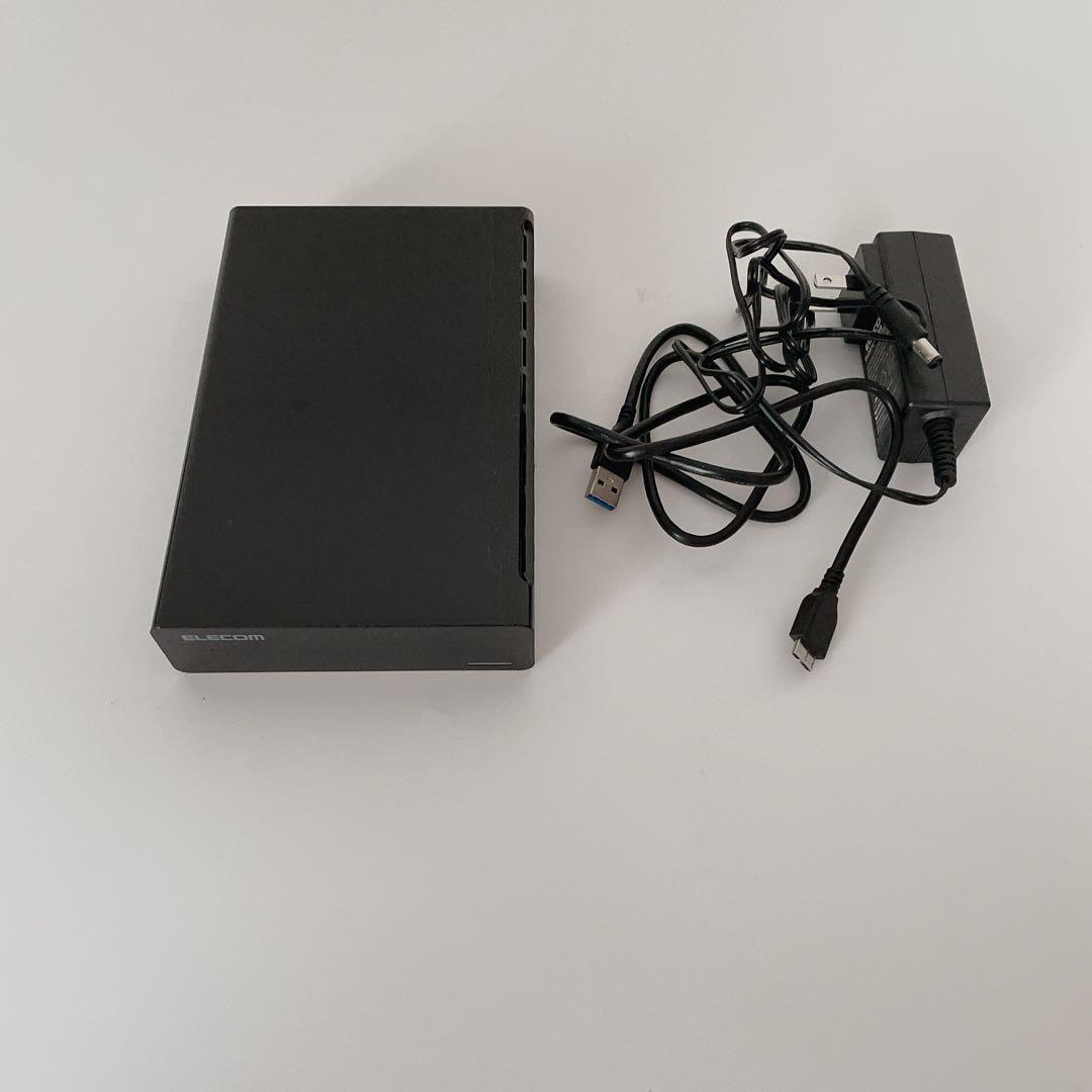ELECOM 2.0TB 外付けハードディスク ELD-HTV020UBK