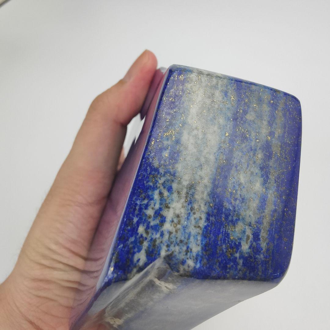 11.五爪の皇帝青金龍　風水開運画　伝統工芸　蒔絵　ラピスラズリ　原石　磨き石