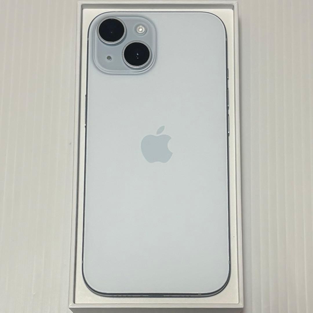 バッテリー100% iPhone15 128GB SIMフリー 本体