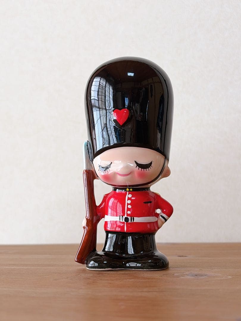 内藤ルネ　ソルトアンドペッパー　調味料入れ　警察官　兵隊