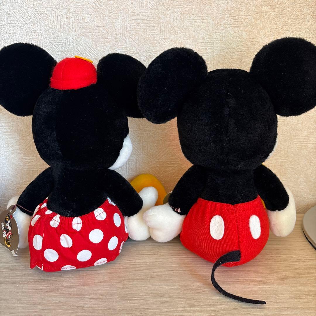 ディズニー ノスタルジア ミッキーミ二ーぬいぐるみ