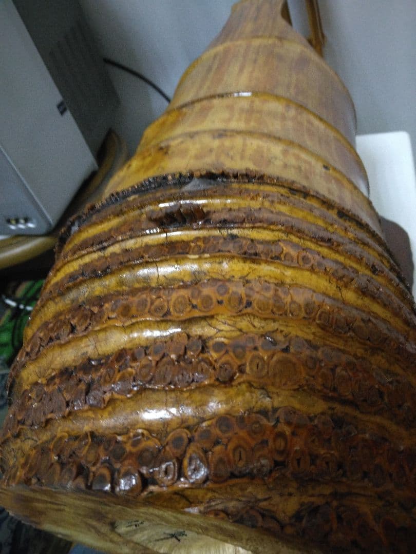 竹製花器 約70センチ