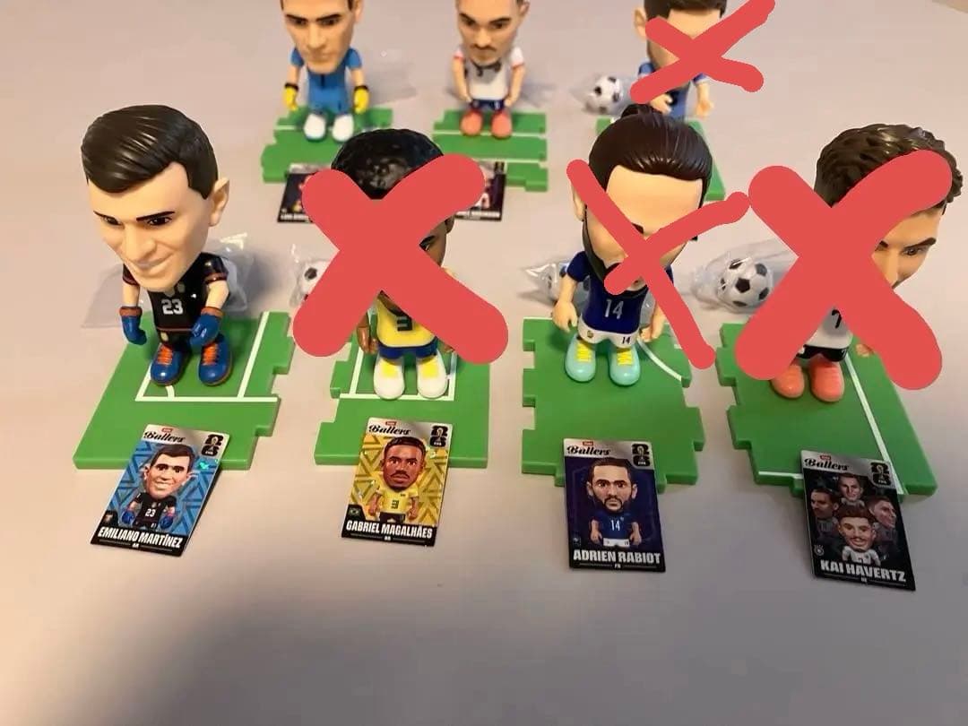 ZURU Ballers fifa サッカー選手フィギュアセット 7体