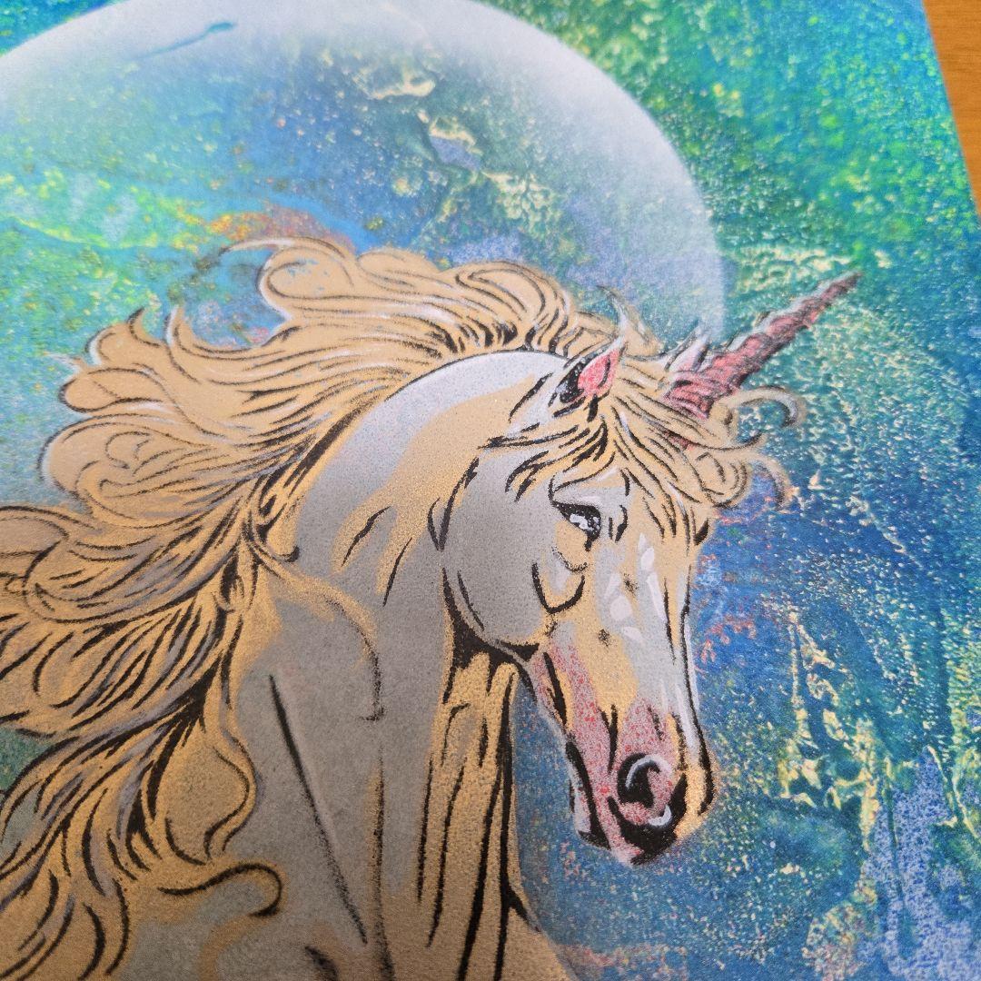 スプレーアートエデン B4 紙 原画