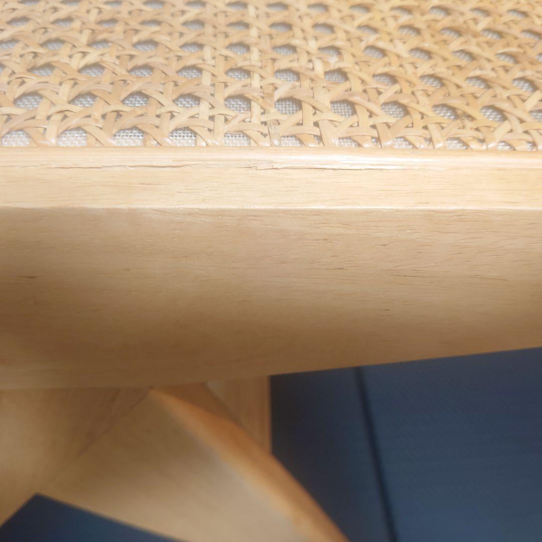 ピエールジャンヌレ　スツール　ナチュラル　リプロダクト　ラタン