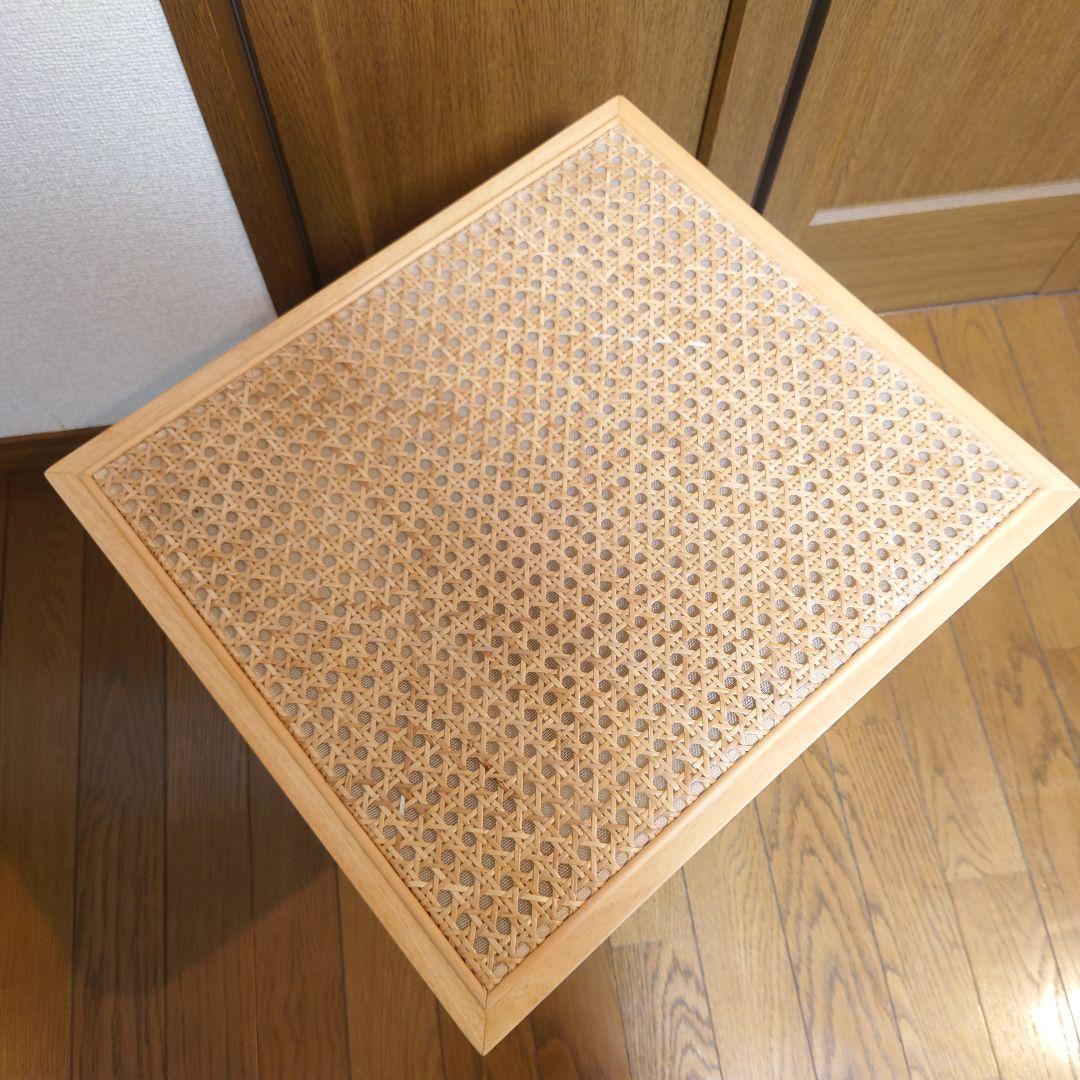 ピエールジャンヌレ　スツール　ナチュラル　リプロダクト　ラタン