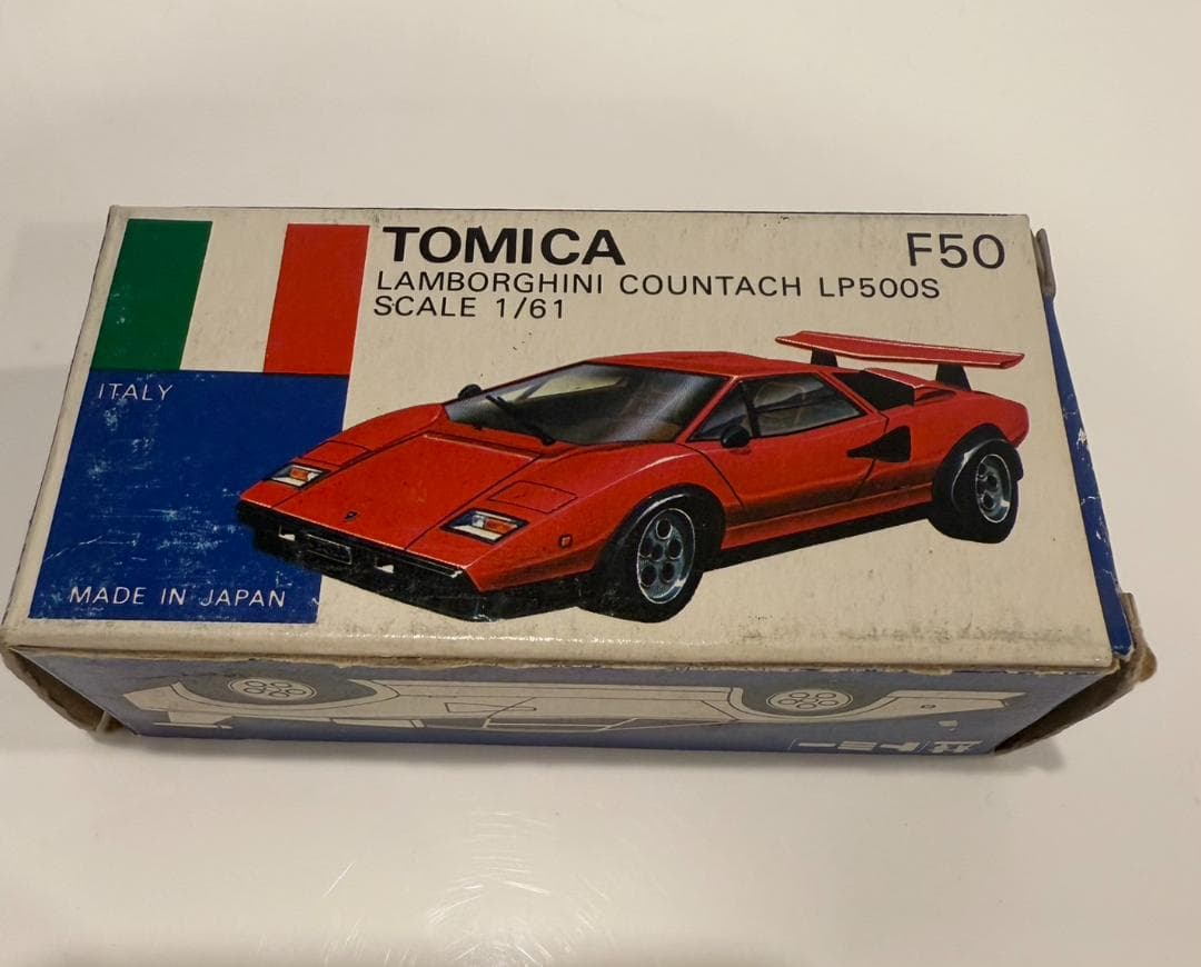 トミカ ランボルギーニ カウンタック LP500S 日本製 青箱 外国車シリーズ