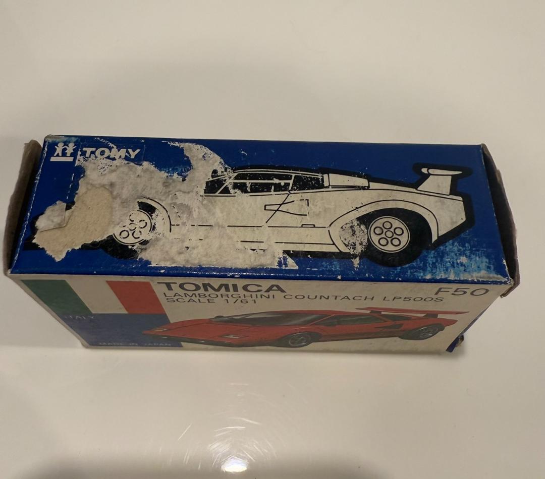 トミカ ランボルギーニ カウンタック LP500S 日本製 青箱 外国車シリーズ
