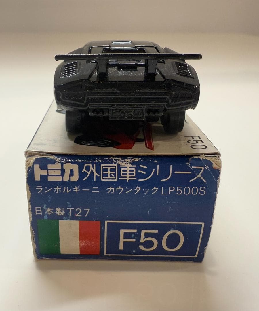 トミカ ランボルギーニ カウンタック LP500S 日本製 青箱 外国車シリーズ