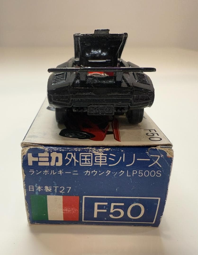 トミカ ランボルギーニ カウンタック LP500S 日本製 青箱 外国車シリーズ