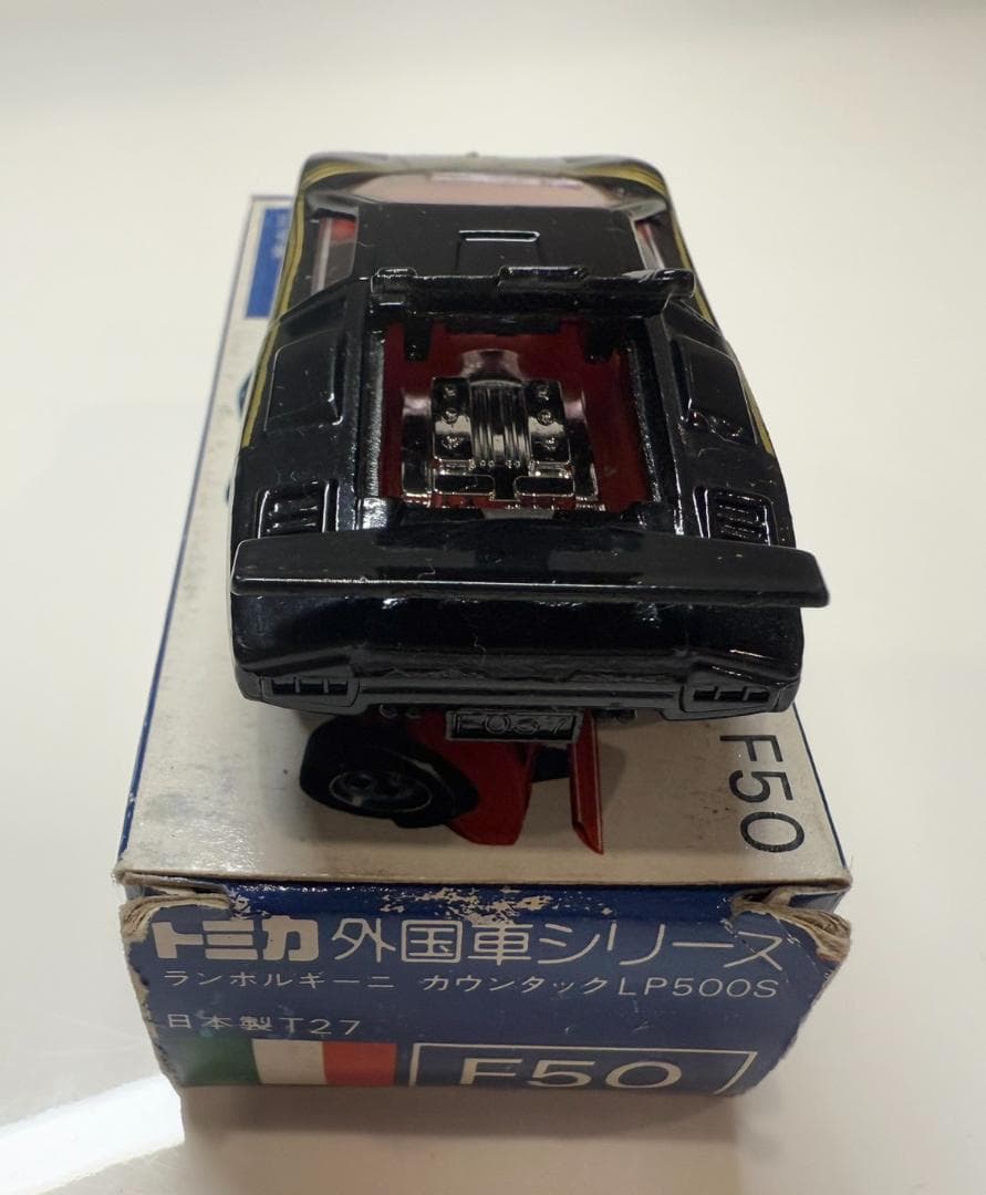 トミカ ランボルギーニ カウンタック LP500S 日本製 青箱 外国車シリーズ