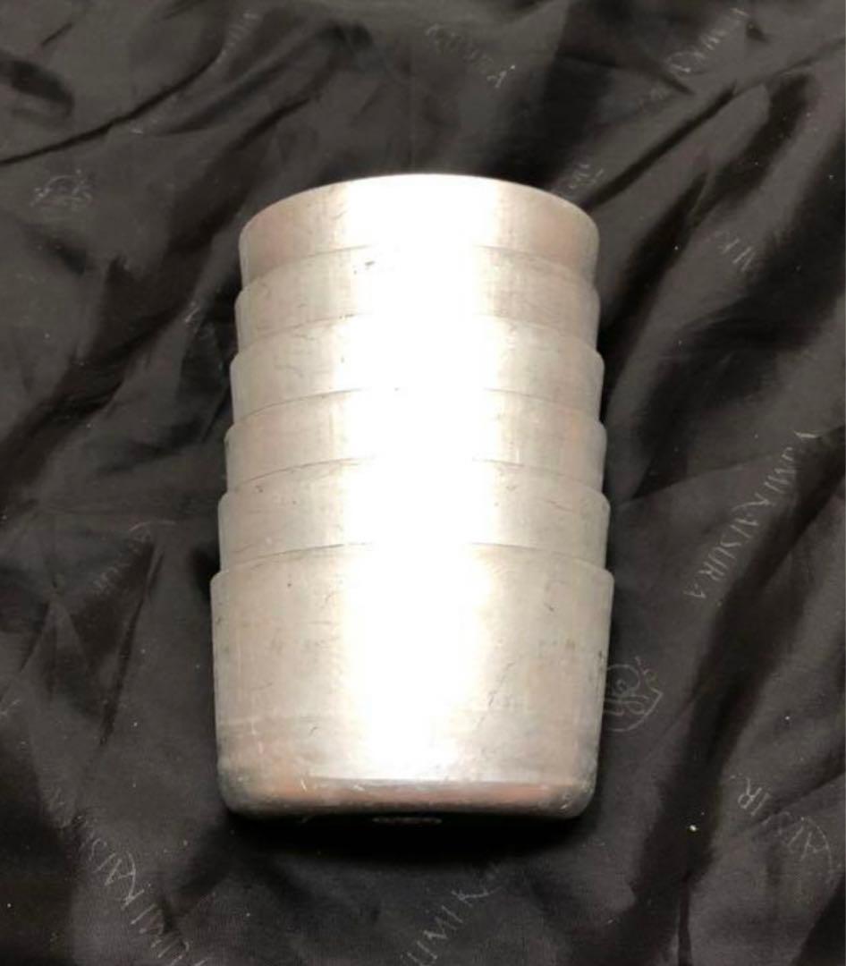 Tournus製 アルミ カップ ケーキ テリーヌ 型 タンブラー 6個セット