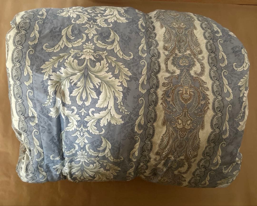 ナイスデイ　掛け布団　シングルサイズ　ブルー