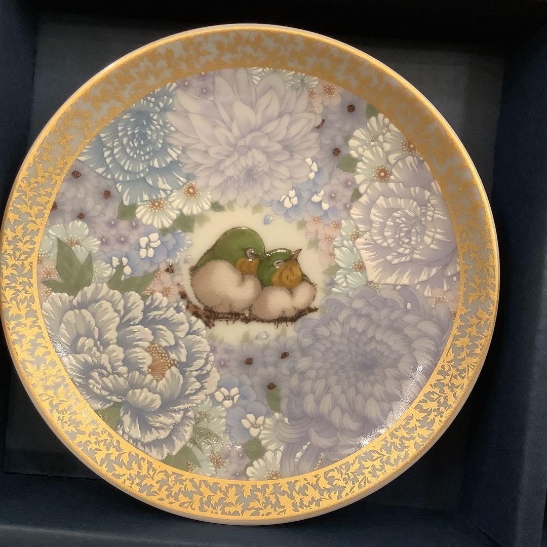 ◆新品未使用品◆ Kutani Art 九谷アート 小皿セット