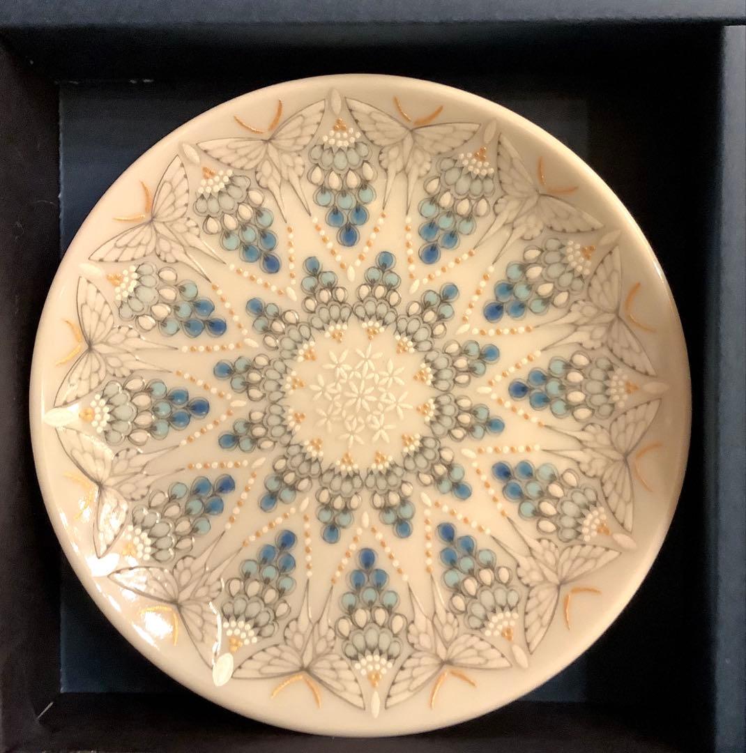 ◆新品未使用品◆ Kutani Art 九谷アート 小皿セット