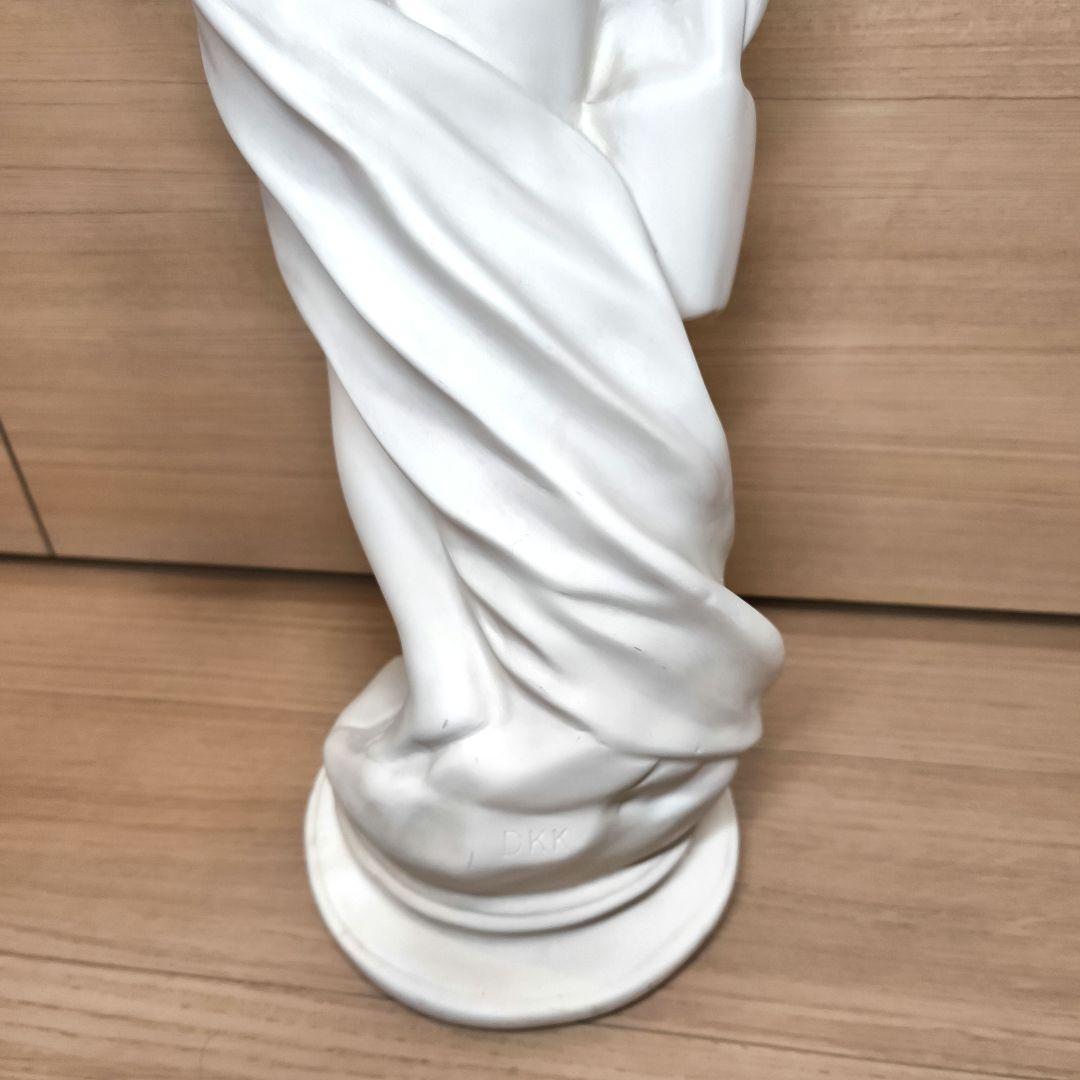 石膏像 水の精 ホワイト陶器製女性像 高さ約65.5cm