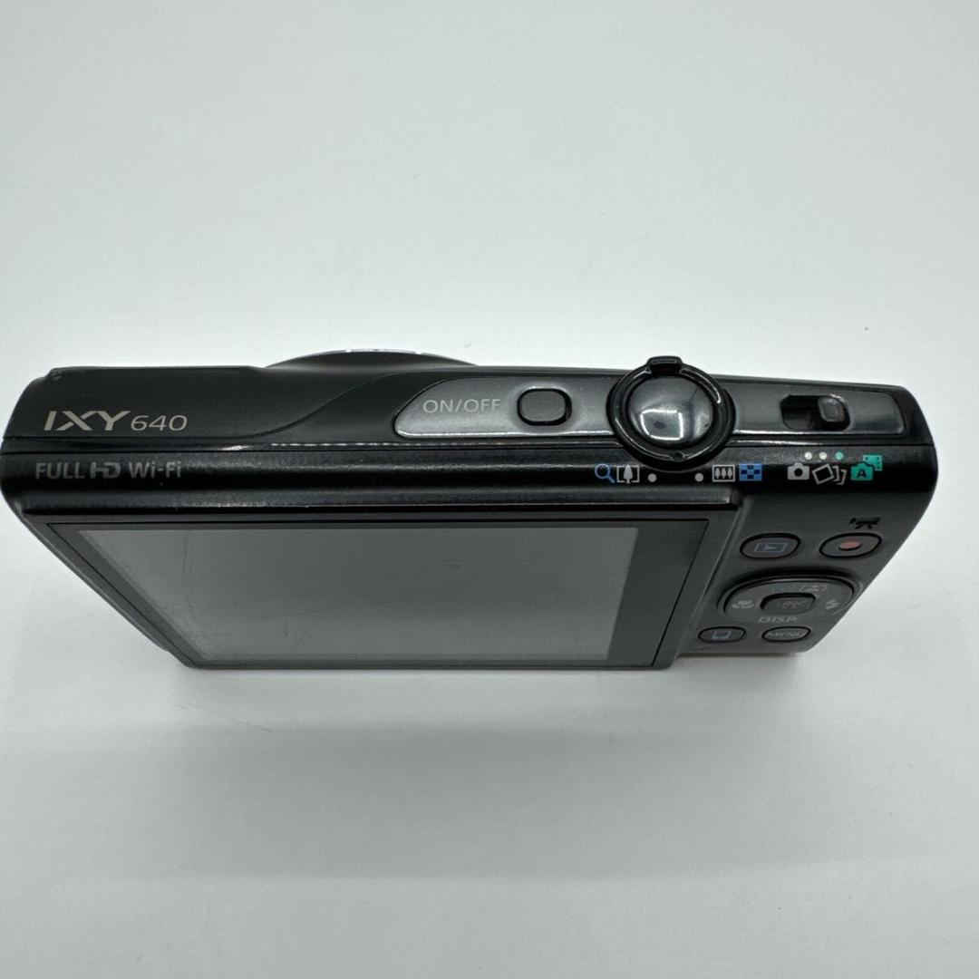 Canon IXY 640 デジタルカメラ ブラック ZOOM