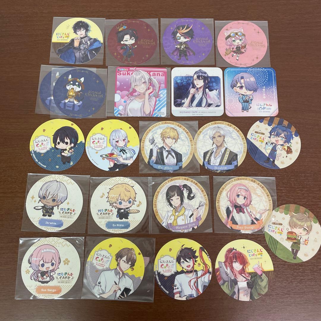 ❶にじさんじ 色紙 チップスカード 特典ポストカード 紙類 まとめ売り