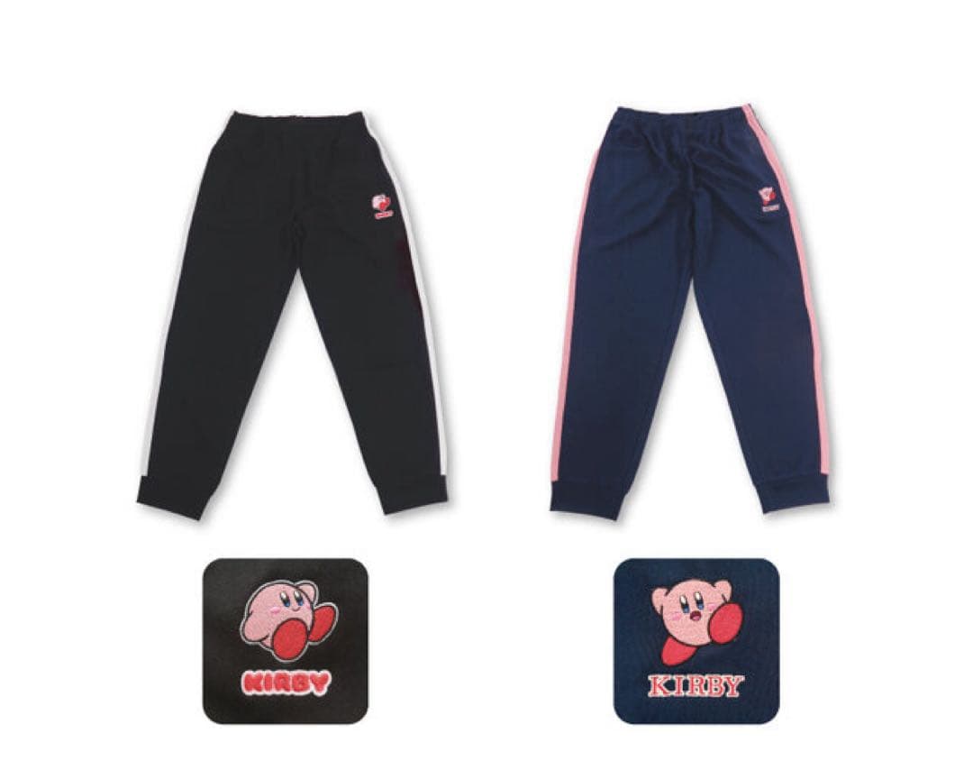 【新品未使用】バンダイ　星のカービィ　トラックジャージ　上下　サイズL ブラック