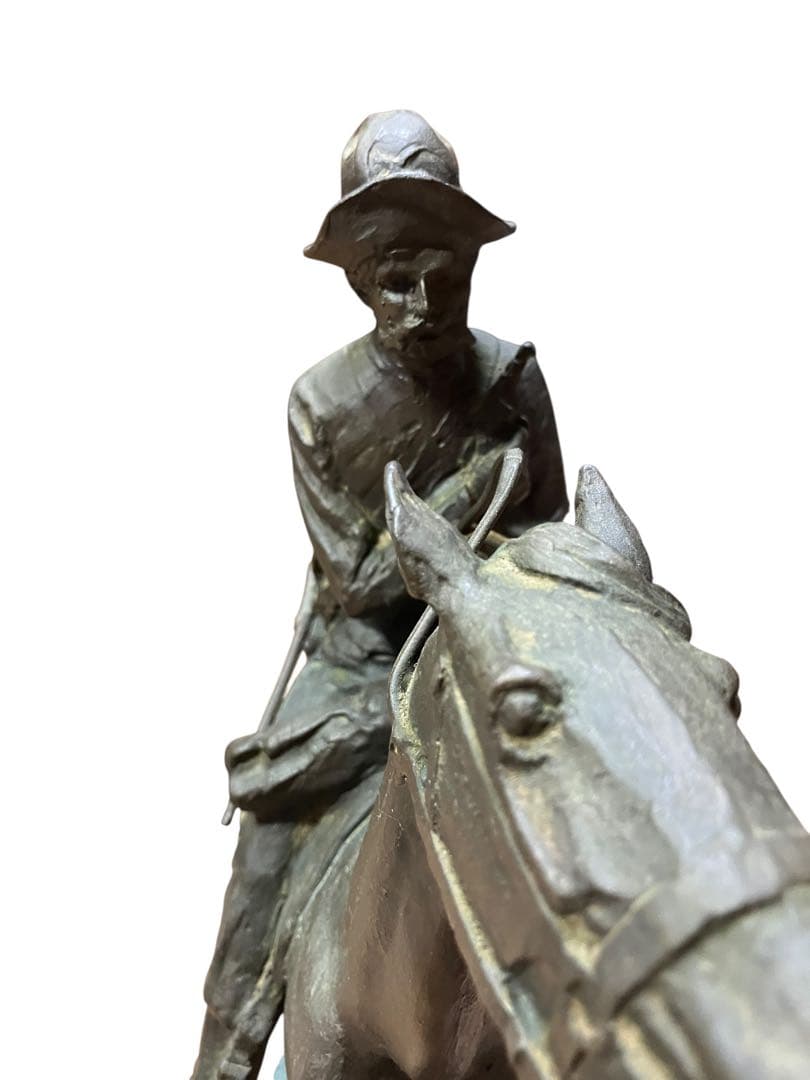 フレデリック・レミントン Frederic Remington 置物 金属製