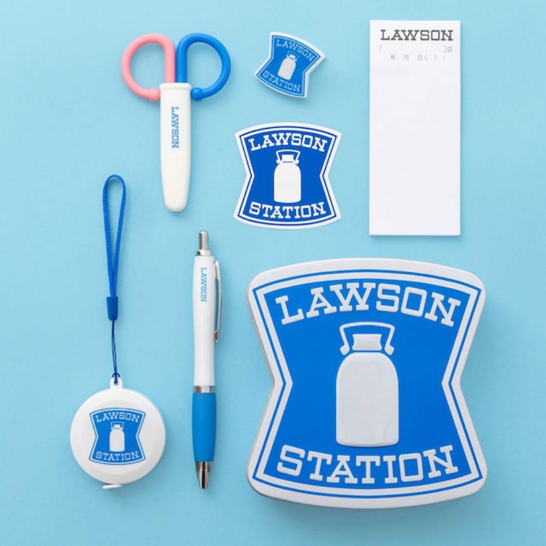 LAWSON　一番くじA賞 アラームクロック＆ローソン卓上ミラー＆お楽しみセット