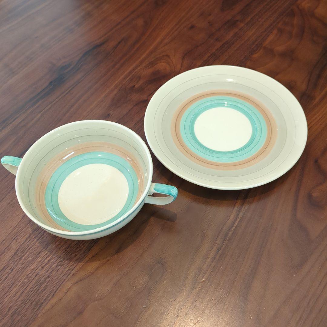 スージークーパー　スープカップ＆ソーサー